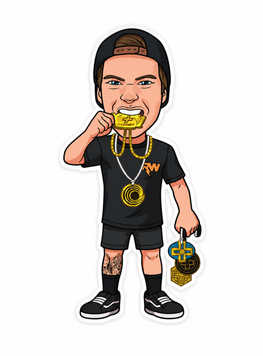 Ryan Williams Vol. #01 Collectible Sticker