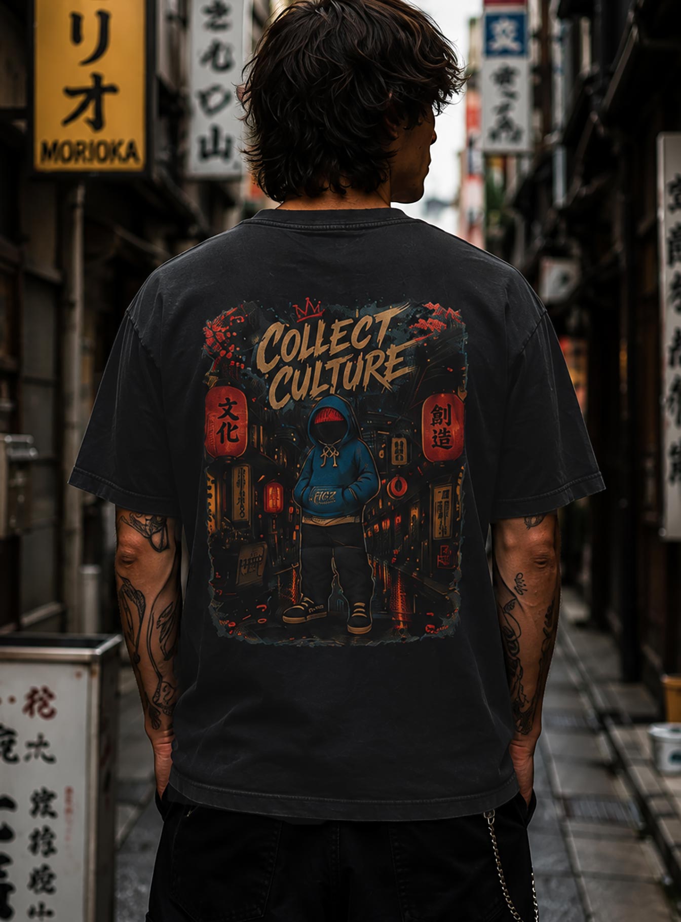 Nightshift Oversized Graphics Tee Nightshift Oversized Graphics Tee