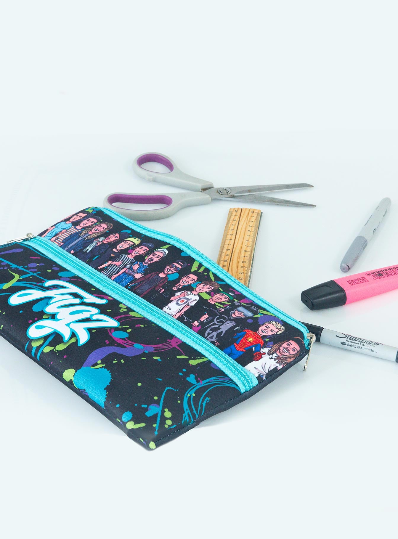 Figz Collection Splatter | Pencil Case Figz Collection Splatter | Pencil Case