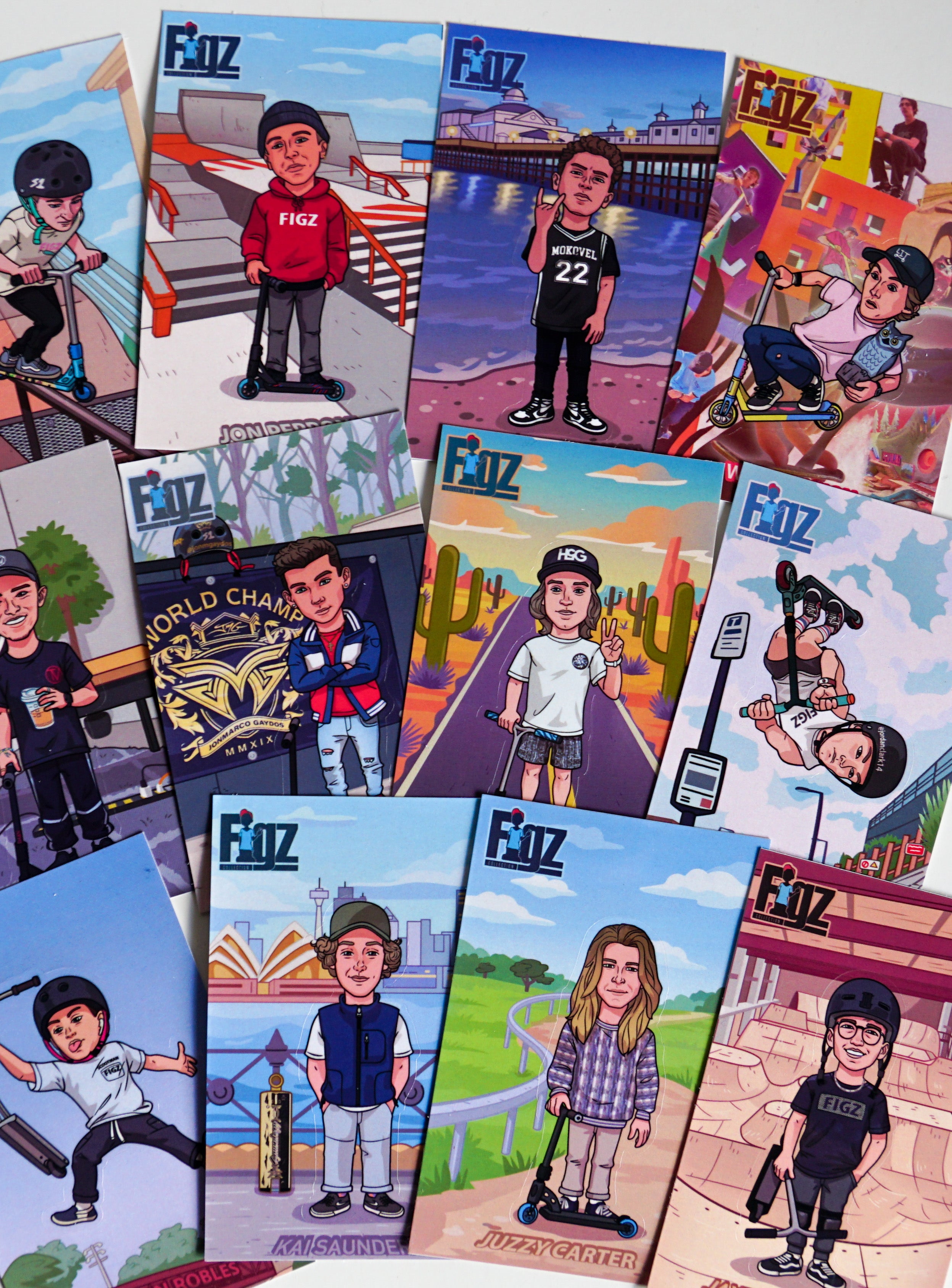 Figz Collection Sticker Pack Figz Collection Sticker Pack