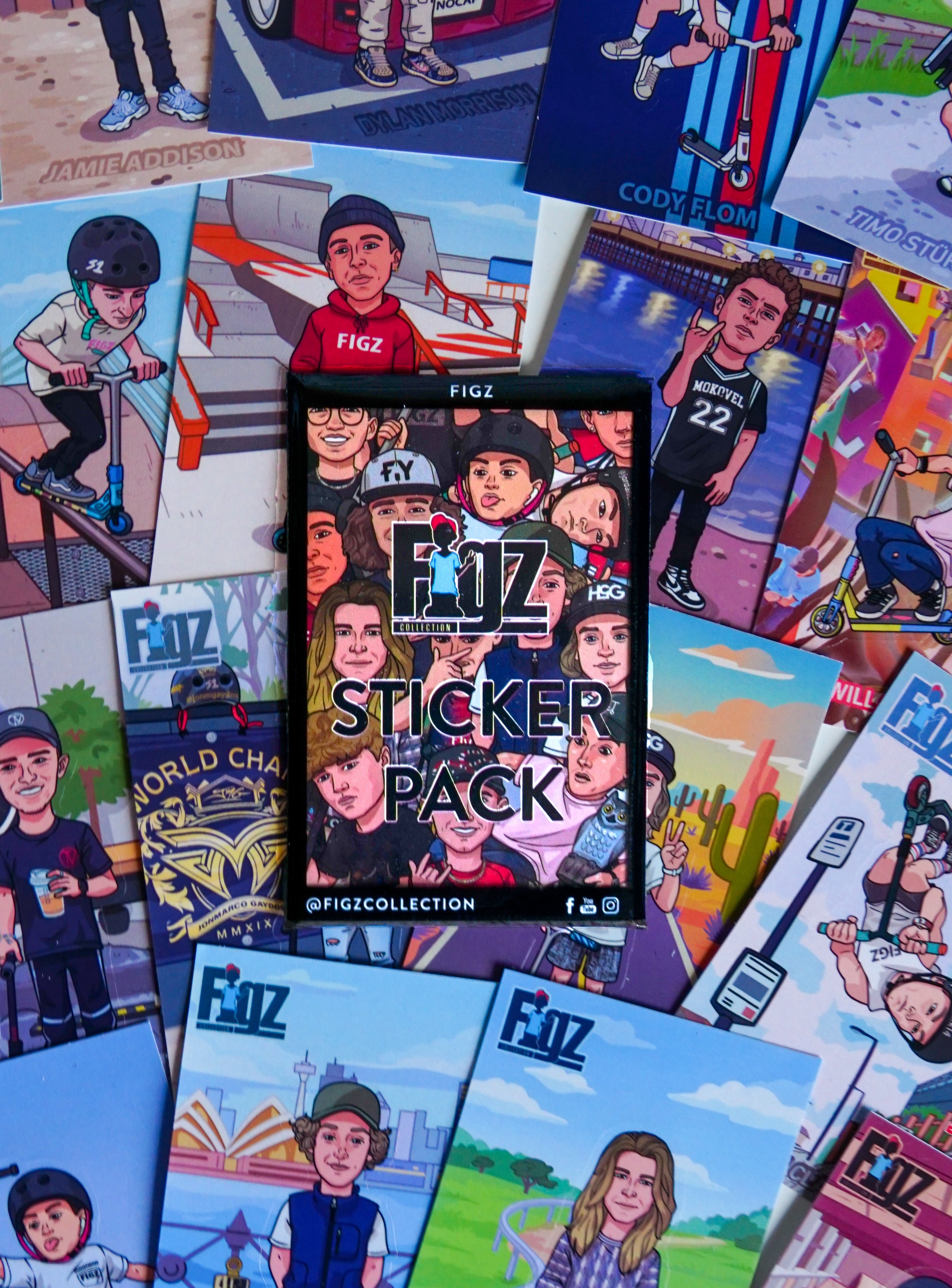 Figz Collection Sticker Pack Figz Collection Sticker Pack