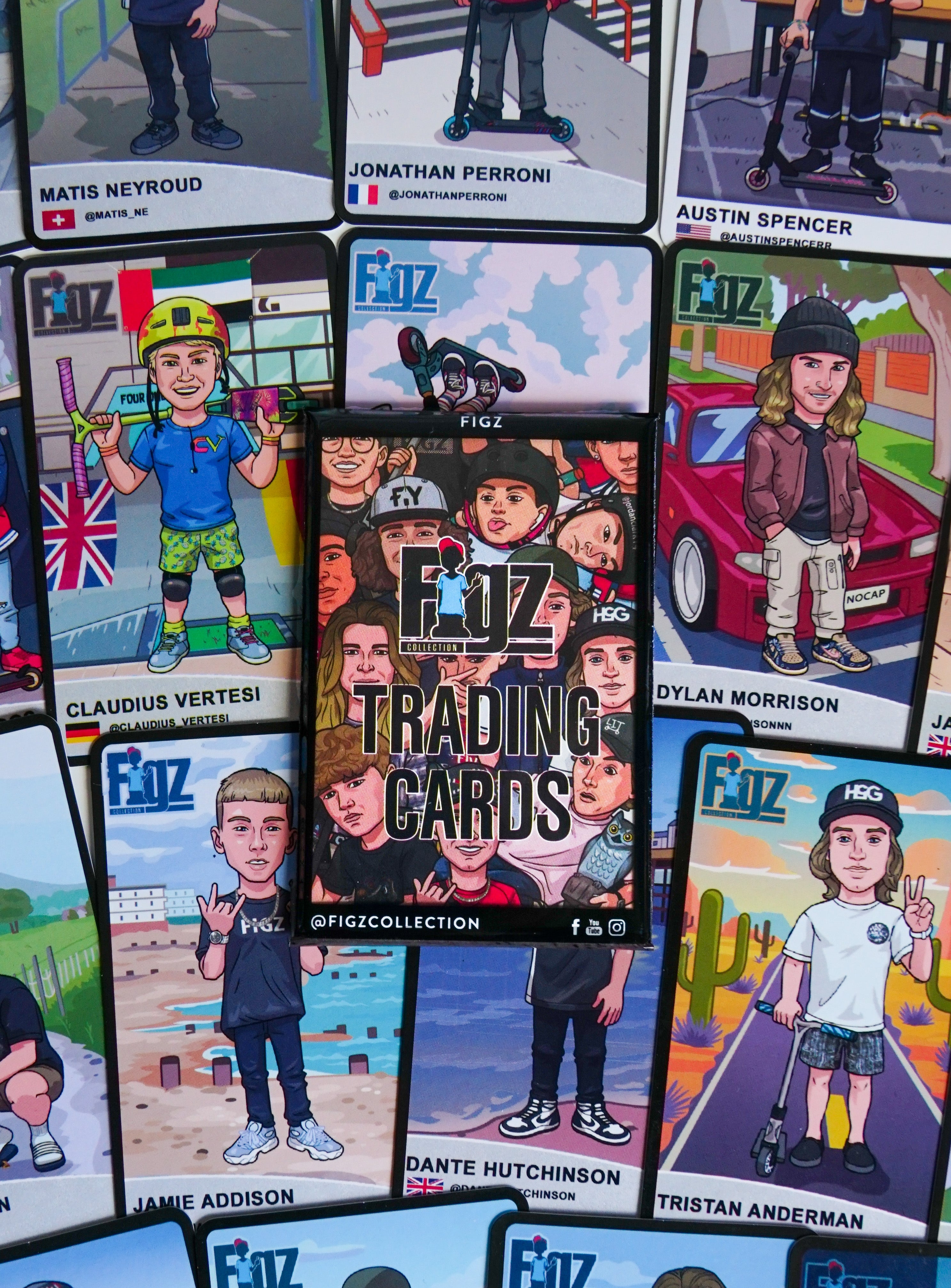 Figz Collection Trading Card Pack Figz Collection Trading Card Pack