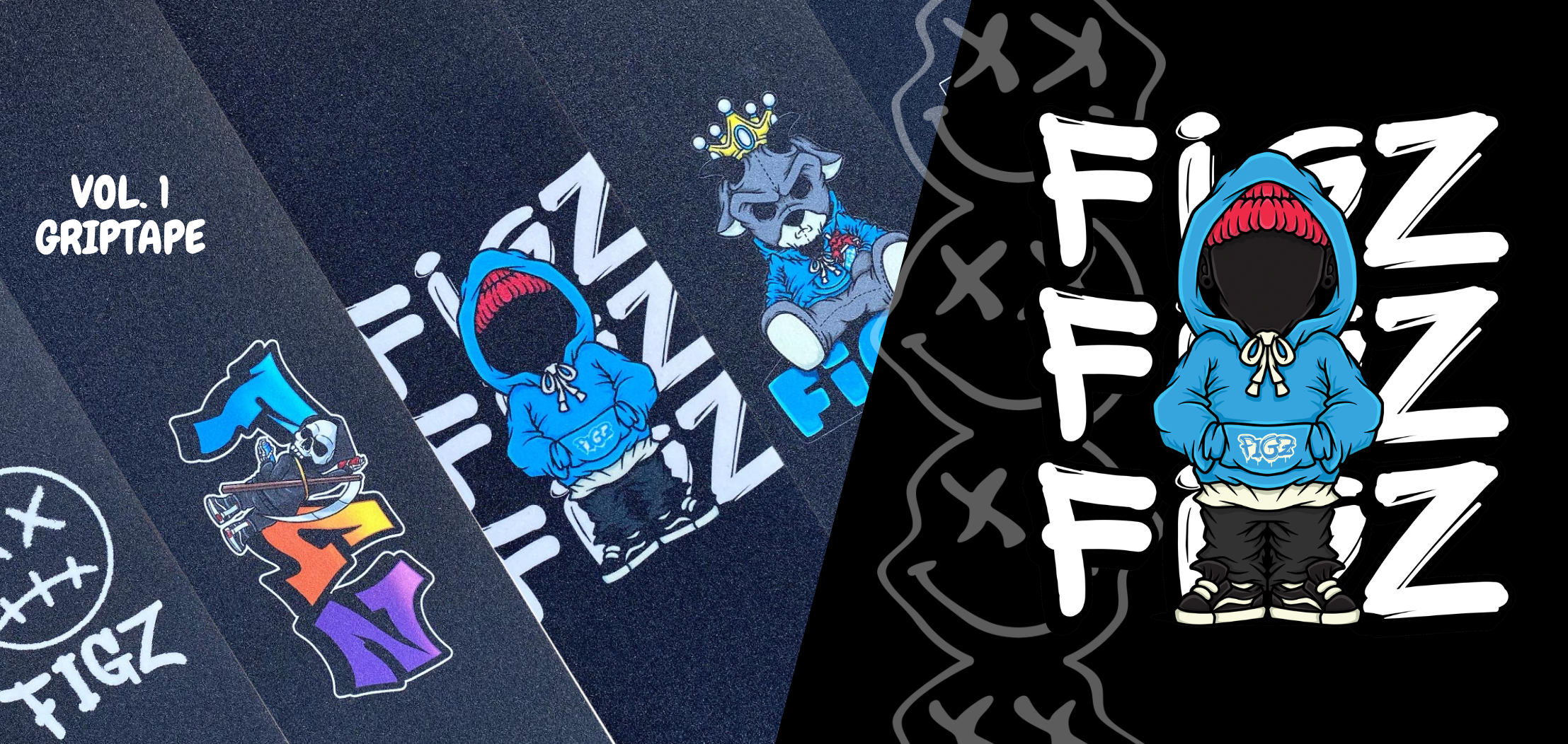 Vol #1 Has Landed! New Scooter Griptape Designs out now!