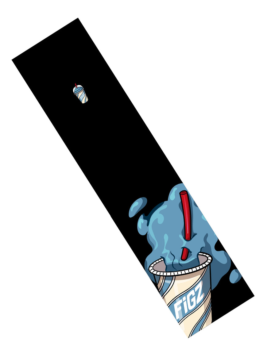 White/Blue Slurp Griptape